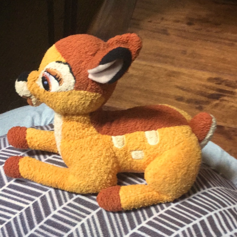 Bambi stuffed toy outdoor forest animal Mother Nature travel